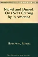 Book cover of Nickel and Dimed