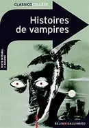 Book cover of Histoires de vampires