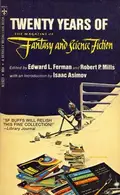 Book cover of Twenty Years of the Magazine of Fantasy and Science Fiction