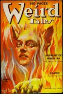Book cover of Weird Tales August 1939
