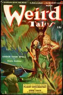 Book cover of Weird Tales March 1943