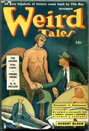 Book cover of Weird Tales November 1942