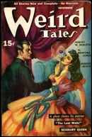 Book cover of Weird Tales November-December 1940
