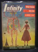 Book cover of Infinity Science Fiction, Vol. 1, No. 1, November 1955