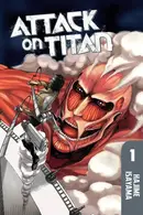 Book cover of Attack on Titan 1