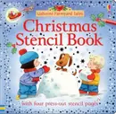 Book cover of Christmas Stencil Book
