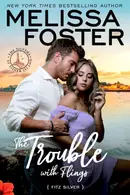 Book cover of The Trouble with Flings