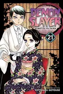 Book cover of Demon Slayer: Kimetsu no Yaiba, Vol. 21