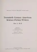 Book cover of Twentieth-century American Science-fiction Writers