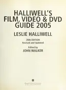 Book cover of Halliwell_s Film, Video and DVD Guide 2005