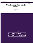 Book cover of Challenging Jazz Duets, Vol 1