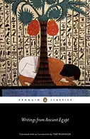 Book cover of Writings from Ancient Egypt