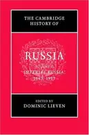 Book cover of The Cambridge History of Russia, Volume 2: Imperial Russia, 1689-1917