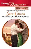 Book cover of The end of her innocence