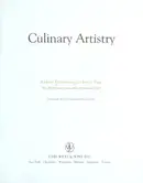 Book cover of Culinary Artistry