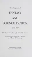 Book cover of The Magazine of fantasy and science fiction, April 1965