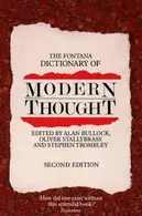 Book cover of The Fontana Dictionary of Modern Thought