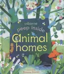 Book cover of Peek Inside Animal Homes