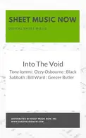 Book cover of Into The Void Sheet Music