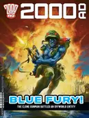 Book cover of 2000 AD Prog 2397 - Blue Fury!