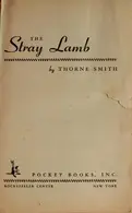 Book cover of The stray lamb.