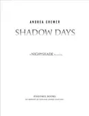 Book cover of Shadow Days
