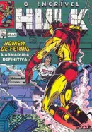 Book cover of O Incrível Hulk nº 107 - Homem de Ferro a Armadura Definitiva