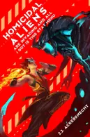 Book cover of Homicidal Aliens Are Invading and All I Got Is This Stat Menu