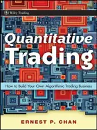 Book cover of Quantitative trading