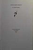 Book cover of Twenty Eight Sonnets