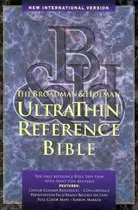 Book cover of Bible Niv U/Thin Ref Blue T/I