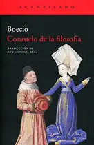 Book cover of Consuelo de la filosofía