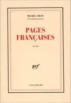 Book cover of Pages françaises