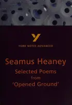 Book cover of Selected Poems from "Opened Ground" by Seamus Heaney