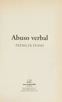 Book cover of Abuso Verbal - La Violencia Negada