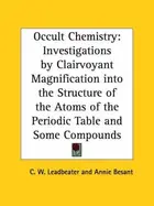 Book cover of Occult chemistry