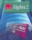 Book cover of Algebra 2