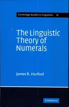 Book cover of The linguistic theory of numerals