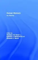 Book cover of Human Memory