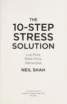 Book cover of The 10-step stress solution