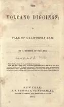 Book cover of The volcano diggings