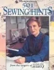 Book cover of 501 sewing hints