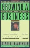 Book cover of Growing a business