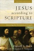 Book cover of Jesus according to Scripture