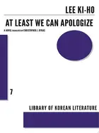 Book cover of At Least We Can Apologize