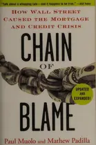 Book cover of Chain of blame