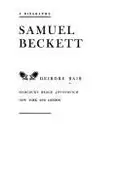 Book cover of Samuel Beckett