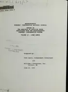 Book cover of Report on the analysis of friction costs associated with the Massachusetts Workers' compensation system
