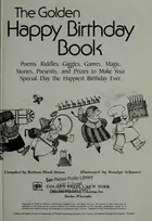 Book cover of The Golden happy birthday book