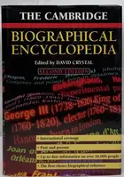 Book cover of The Cambridge Biographical Encyclopedia